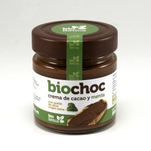 Biochoc Crema Cacao Menta Bio